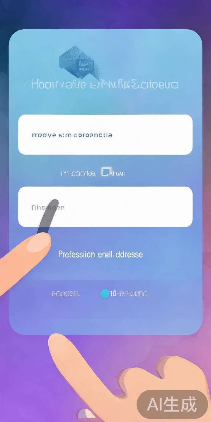 打开应用后，点击“注册”按钮，填写真实有效的个人信